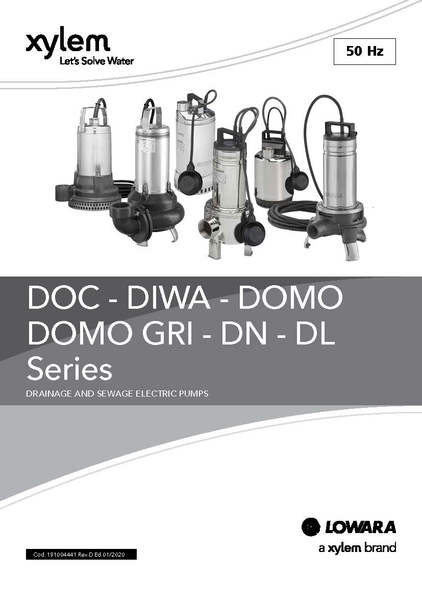 DOMO  DOC  DIWA系列不锈钢潜水泵